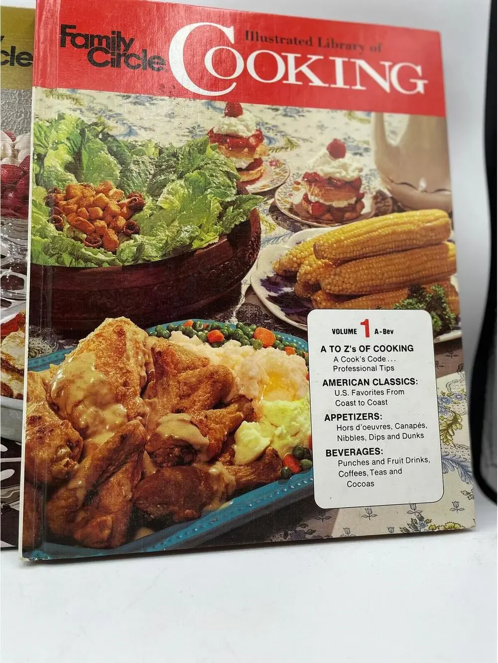 Vintage 1970s Family Circle Cookbook Set: Illustrated Cooking Library